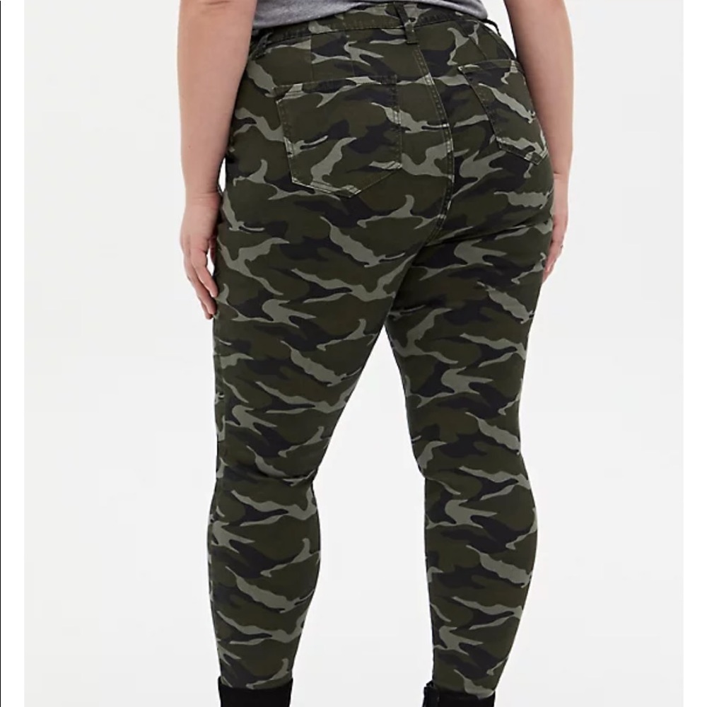Torrid Camouflage Skinny Jeans - Picture 8 of 14